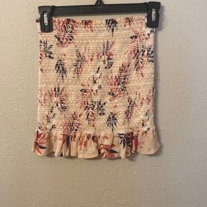 Two piece tropical top and bottom